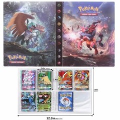 240 Pokemon kártyatartó album Pikachu Pokmon játék Vmax Gx Ex Tcg Térkép Könyvgyűjtemény Iratgyűjtő Anime mappa gyerekeknek játé