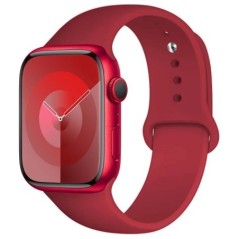 Szilikon szíj Apple Watch szíjhoz 44mm 40mm 45mm 41mm 49mm 42mm 38mm 44mm Sport karkötő iWatch Series 9 8 7 SE 6 5 4 Ultra 2