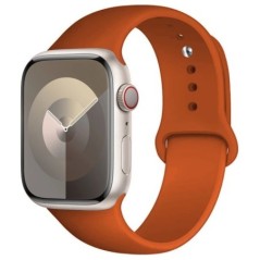 Szilikon szíj Apple Watch szíjhoz 44mm 40mm 45mm 41mm 49mm 42mm 38mm 44mm Sport karkötő iWatch Series 9 8 7 SE 6 5 4 Ultra 2