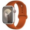 Szilikon szíj Apple Watch szíjhoz 44mm 40mm 45mm 41mm 49mm 42mm 38mm 44mm Sport karkötő iWatch Series 9 8 7 SE 6 5 4 Ultra 2