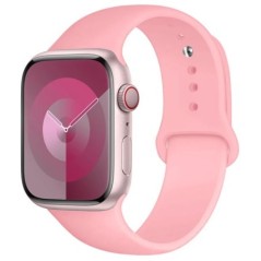 Szilikon szíj Apple Watch szíjhoz 44mm 40mm 45mm 41mm 49mm 42mm 38mm 44mm Sport karkötő iWatch Series 9 8 7 SE 6 5 4 Ultra 2