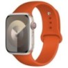 Szilikon szíj Apple Watch szíjhoz 44mm 40mm 45mm 41mm 49mm 42mm 38mm 44mm Sport karkötő iWatch Series 9 8 7 SE 6 5 4 Ultra 2