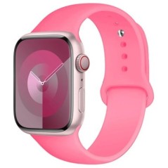 Szilikon szíj Apple Watch szíjhoz 44mm 40mm 45mm 41mm 49mm 42mm 38mm 44mm Sport karkötő iWatch Series 9 8 7 SE 6 5 4 Ultra 2