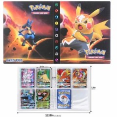 240 Pokemon kártyatartó album Pikachu Pokmon játék Vmax Gx Ex Tcg Térkép Könyvgyűjtemény Iratgyűjtő Anime mappa gyerekeknek játé