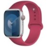 Szilikon szíj Apple Watch szíjhoz 44mm 40mm 45mm 41mm 49mm 42mm 38mm 44mm Sport karkötő iWatch Series 9 8 7 SE 6 5 4 Ultra 2