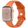 Puha szilikon szíj Apple Watchhoz 9 8 7 6 5 4 3SE pántos karkötő iWatch Ultra 49mm 45mm 41mm 40mm 44mm 38mm 42mm óraszíjhoz