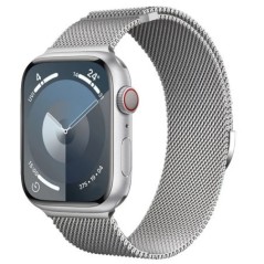 Milanese szíj Apple karórához 9 8 7 41mm 45mm Ultra/2 49mm férfi női fém légáteresztő szíj iWatch 6543SE 44mm 40mm 42mm-hez