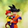 Anime Dragon Ball Son Goku Gohan figurával Son Goku figurával 30 cm PVC akciófigurák kollekció Modell játékok gyerekeknek ajándé