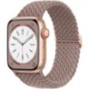 Fonott Solo Loop Apple óraszíjhoz 44mm 40mm 49mm 45mm 41mm 38mm Rugalmas Nylon karkötő iWatch sorozat 8 3 se 6 7 Ultra szíj