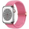 Fonott Solo Loop Apple óraszíjhoz 44mm 40mm 49mm 45mm 41mm 38mm Rugalmas Nylon karkötő iWatch sorozat 8 3 se 6 7 Ultra szíj