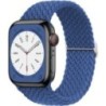 Fonott Solo Loop Apple óraszíjhoz 44mm 40mm 49mm 45mm 41mm 38mm Rugalmas Nylon karkötő iWatch sorozat 8 3 se 6 7 Ultra szíj