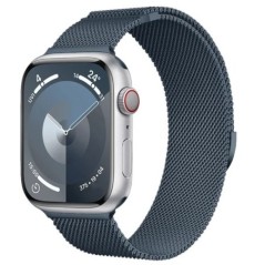 Milanese szíj Apple karórához 9 8 7 41mm 45mm Ultra/2 49mm férfi női fém légáteresztő szíj iWatch 6543SE 44mm 40mm 42mm-hez