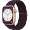 Fonott Solo Loop Apple óraszíjhoz 44mm 40mm 49mm 45mm 41mm 38mm Rugalmas Nylon karkötő iWatch sorozat 8 3 se 6 7 Ultra szíj