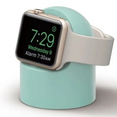 Töltőállvány Apple Watch Series Ultra/8/SE2/7/6/SE/4/3 49mm/45mm/44mm/42mm/41mm/40mm/38mm tartós szilikon éjjeliszekrény módhoz