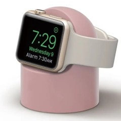 Töltőállvány Apple Watch Series Ultra/8/SE2/7/6/SE/4/3 49mm/45mm/44mm/42mm/41mm/40mm/38mm tartós szilikon éjjeliszekrény módhoz