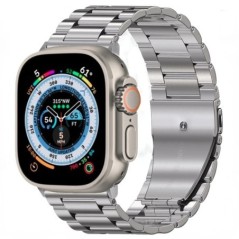 Fém szíj Apple órához Ultra/2 49mm 9 8 7 45mm 41mm Rozsdamentes acél high-end csuklópánt iWatchhoz 6 5 4 3 SE 44mm 42mm 40mm