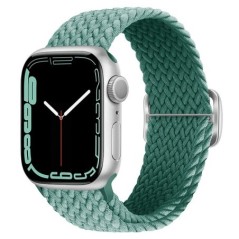 Fonott hurok Apple karóra szíjhoz 44mm 40mm 45mm 41mm 42mm 38mm 49mm elasztikus szóló karkötő iWatch series 7 se 3 6 Ultra 8 Ban