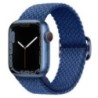 Fonott hurok Apple karóra szíjhoz 44mm 40mm 45mm 41mm 42mm 38mm 49mm elasztikus szóló karkötő iWatch series 7 se 3 6 Ultra 8 Ban