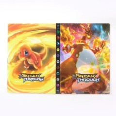 Pokémon Album 540 9 Pocket Card Grande 3D 432 Nagy könyv Rajzfilm Játék Játék Iratgyűjtő gyűjtemény Tartó Térkép Mappa Betöltött