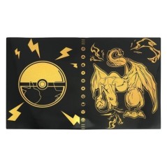 Pokémon Album 540 9 Pocket Card Grande 3D 432 Nagy könyv Rajzfilm Játék Játék Iratgyűjtő gyűjtemény Tartó Térkép Mappa Betöltött