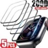 5 DB képernyővédő fólia Apple Watchhoz 7 6 SE 5 9 8 40MM 41MM 42MM 44MM 45MM 38MM kerámia fólia IWatch Ultra 49MM nem üveghez