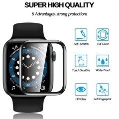 5 DB képernyővédő fólia Apple Watchhoz 7 6 SE 5 9 8 40MM 41MM 42MM 44MM 45MM 38MM kerámia fólia IWatch Ultra 49MM nem üveghez