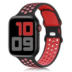 Szíj Apple óra szíjhoz 49mm 44mm 45mm 42mm 41mm 38mm 40mm correa Szilikon sport karkötő iwatch 8 SE 7 6 5 Ultra 49mm