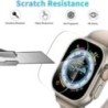 Edzett üveg Apple Watch Ultra 2 49 mm-es karcmentes képernyővédő fólia az iWatch Ultra Seconds telepítéséhez Védőfólia