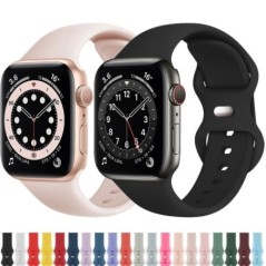 Szilikon szíj Apple Watch Band Ultra 49mm 45/44/42mm óraszíjhoz 41/40mm iwatch gumi sport karkötő az iWatch Series 76543 készülé