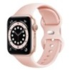 Szilikon szíj Apple Watch Band Ultra 49mm 45/44/42mm óraszíjhoz 41/40mm iwatch gumi sport karkötő az iWatch Series 76543 készülé