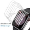 Képernyővédő Fólia Átlátszó teljes védőfólia Apple Watchhoz 9 8 7 6 SE 5 4 45MM 41MM 40MM 44MM Nem üveg iWatch 3 38MM 42MM-hez