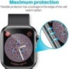 Képernyővédő Fólia Átlátszó teljes védőfólia Apple Watchhoz 9 8 7 6 SE 5 4 45MM 41MM 40MM 44MM Nem üveg iWatch 3 38MM 42MM-hez