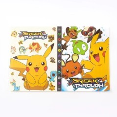 Pokémon Album 540 9 Pocket Card Grande 3D 432 Nagy könyv Rajzfilm Játék Játék Iratgyűjtő gyűjtemény Tartó Térkép Mappa Betöltött