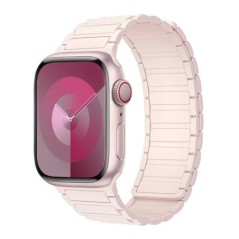 Mágneses hurok Apple óra szíjhoz 44mm 40mm 49mm 45mm 41mm 38mm szilikon karkötő iWatch Series 9 8 7 6 5 4 3 Se ultra 2 szíj