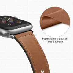 Bőr szíj Apple óraszíjhoz 44mm 45mm 41mm 40mm 49mm 42mm 38mm 45 44 mm correa karkötő iWatch sorozat 3 4 6 SE 7 8 ultra