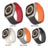 Mágneses hurok Apple óra szíjhoz 44mm 40mm 49mm 45mm 41mm 38mm szilikon karkötő iWatch Series 9 8 7 6 5 4 3 Se ultra 2 szíj