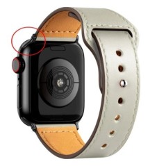 Bőr szíj Apple óraszíjhoz 44mm 45mm 41mm 40mm 49mm 42mm 38mm 45 44 mm correa karkötő iWatch sorozat 3 4 6 SE 7 8 ultra