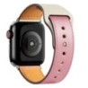 Bőr szíj Apple óraszíjhoz 44mm 45mm 41mm 40mm 49mm 42mm 38mm 45 44 mm correa karkötő iWatch sorozat 3 4 6 SE 7 8 ultra