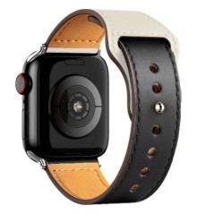 Bőr szíj Apple óraszíjhoz 44mm 45mm 41mm 40mm 49mm 42mm 38mm 45 44 mm correa karkötő iWatch sorozat 3 4 6 SE 7 8 ultra