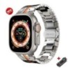 Ultra Titán színes szíj Apple Watchhoz 49mm 45mm 44mm 42 Luxus fémszíj iWatch 8 7 6 5 4 se rozsdamentes acél karkötőhöz