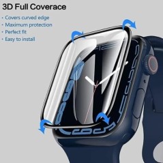 Tálca képernyővédő fólia felszerelése Apple Watch Ultra Series 9 8 7 6 5 4 3 SE Protective iWatch 49mm 45mm 41mm 44mm 42mm 40mm 