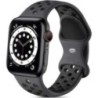 Szilikon szíj Apple Watch szíjhoz 44mm 45mm 49mm 40mm 41mm puha óraszíj correa karkötő iWatch sorozat 3 4 5 6 7 se 8 ultra