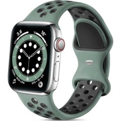 Szilikon szíj Apple Watch szíjhoz 44mm 45mm 49mm 40mm 41mm puha óraszíj correa karkötő iWatch sorozat 3 4 5 6 7 se 8 ultra