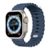 Szilikon szíj Apple órához Ultra/2 49mm Sport lélegző puha csuklópánt iwatchhoz 9 8 7 6 5 4 SE 45mm 41mm 44mm 42mm 40mm