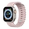 Szilikon szíj Apple órához Ultra/2 49mm Sport lélegző puha csuklópánt iwatchhoz 9 8 7 6 5 4 SE 45mm 41mm 44mm 42mm 40mm