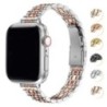 Rozsdamentes acél szíj Apple Watch Ultra 2 Band 49mm 42mm 44mm fém karkötőhöz iWatch Series 9 8 7 6 SE 5 4 3 Women 45mm 41mm