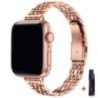 Rozsdamentes acél szíj Apple Watch Ultra 2 Band 49mm 42mm 44mm fém karkötőhöz iWatch Series 9 8 7 6 SE 5 4 3 Women 45mm 41mm