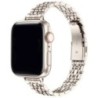 Rozsdamentes acél szíj Apple Watch Ultra 2 Band 49mm 42mm 44mm fém karkötőhöz iWatch Series 9 8 7 6 SE 5 4 3 Women 45mm 41mm