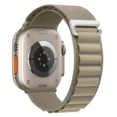 Alpine hurkos szíj Apple Watch Ultra Band 49mm 45mm 44mm 42mm 41mm 40mm fém C-hook karkötők iwatch SE sorozat 9 8 7 6 5 4 3