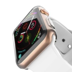 45 mm 41 mm 44 mm 40 mm 42 mm 38 mm képernyővédő fólia Apple Watch iwatch sorozathoz 7 SE 6 5 4 3 tok Full TPU lökhárító burkola